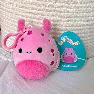 Shabnam Pink Squishmallow Clip
